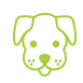 Green Dog Icon